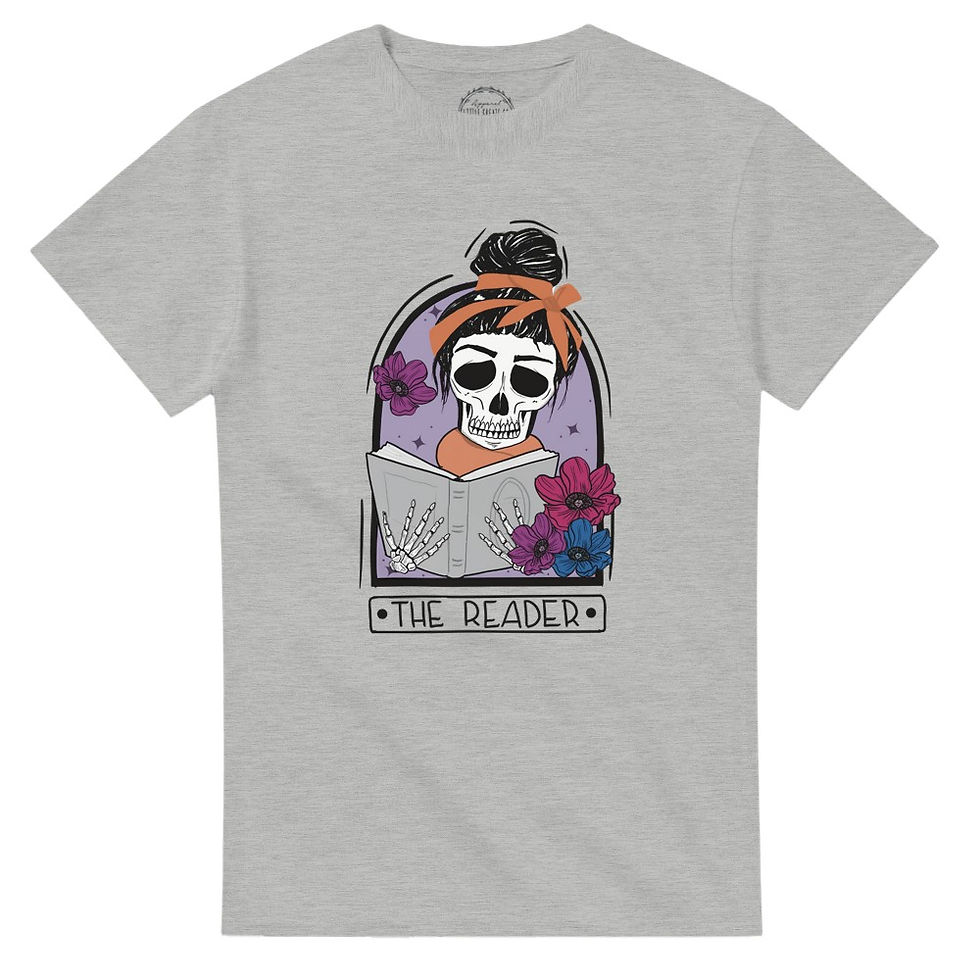 Thumbnail: THE READER Unisex Crewneck T-shirt
