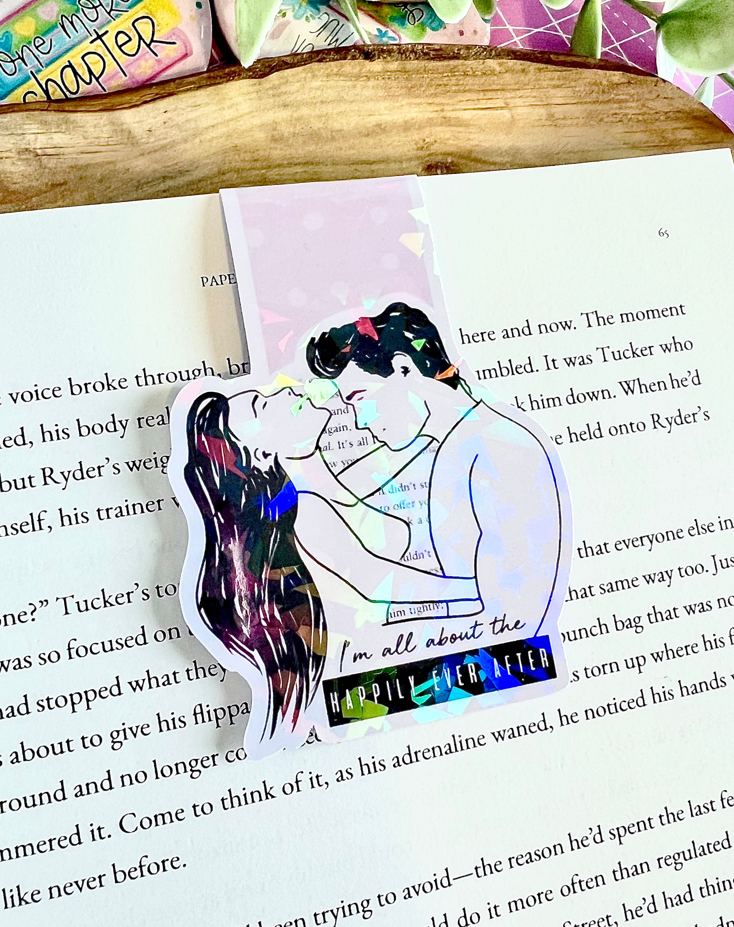 HAPPY EVER AFTER Magnetic Bookmark