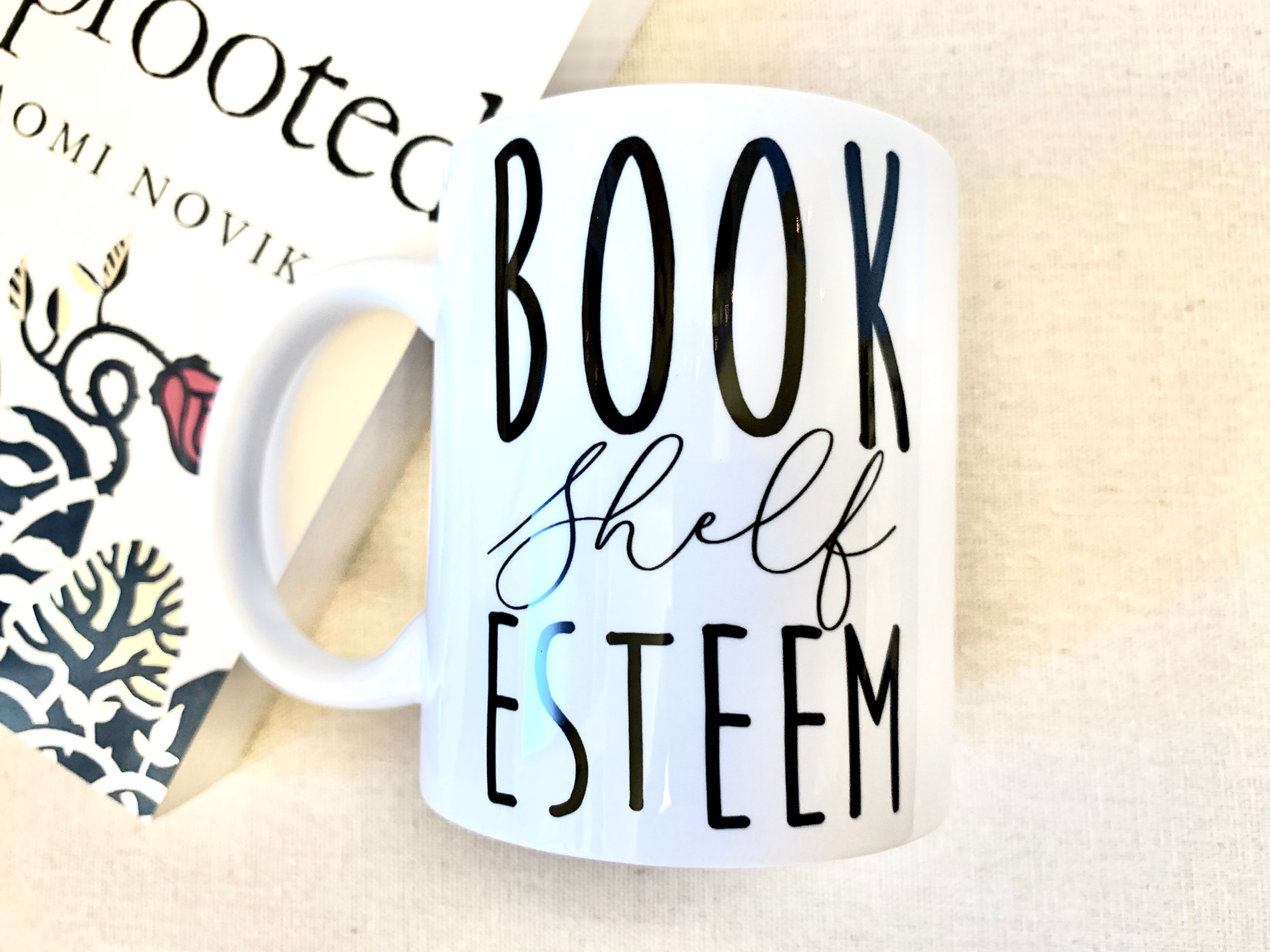 BOOK SHELF ESTEEM 11oz Ceramic Mug