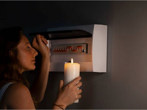 Cotidiano - Falta de energia em Blumenau