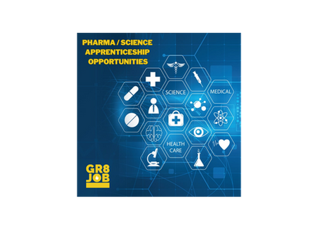 Top Pharma / Science Apprenticeship Opportunities