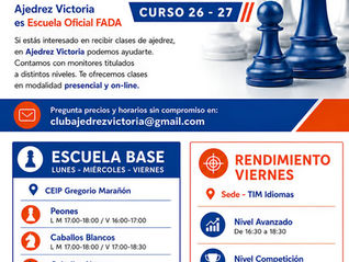 Aprende, Mejora y Comparte Ajedrez en la Escuela de Ajedrez Victoria