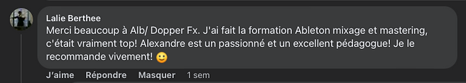 Témoignage Lalie
