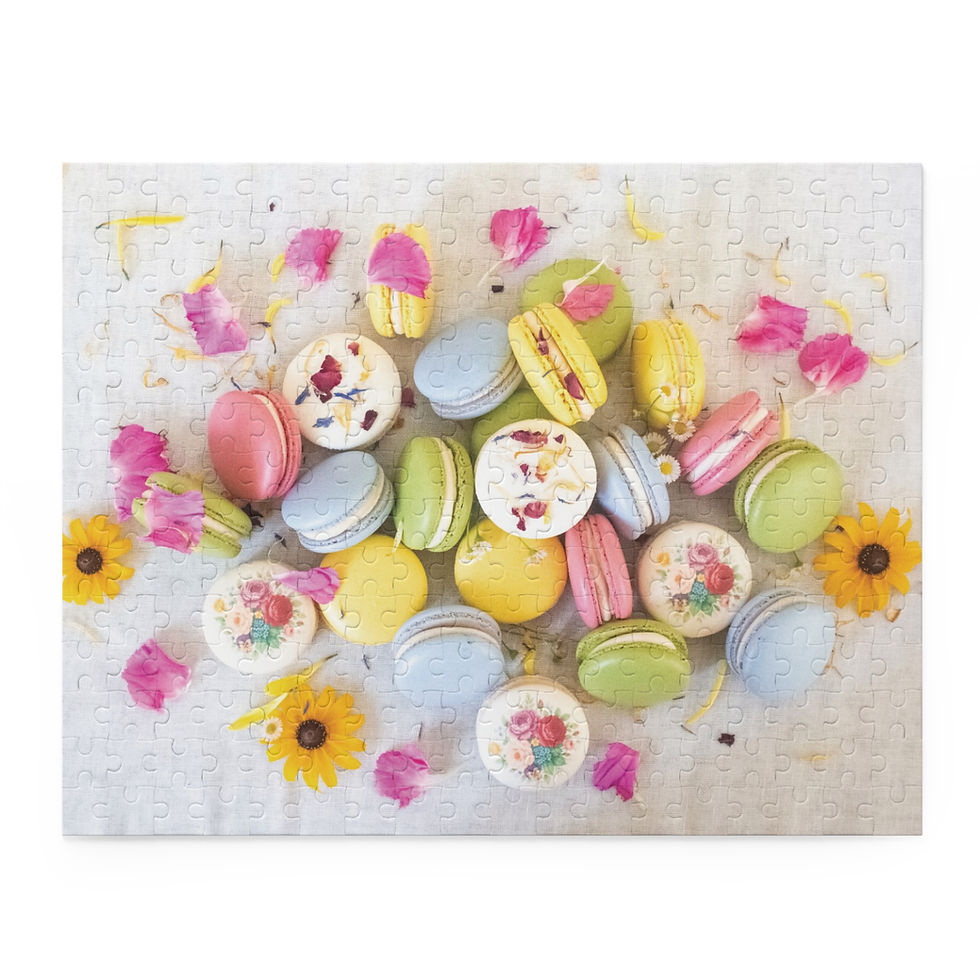 Thumbnail: Floral Macaron Puzzle 