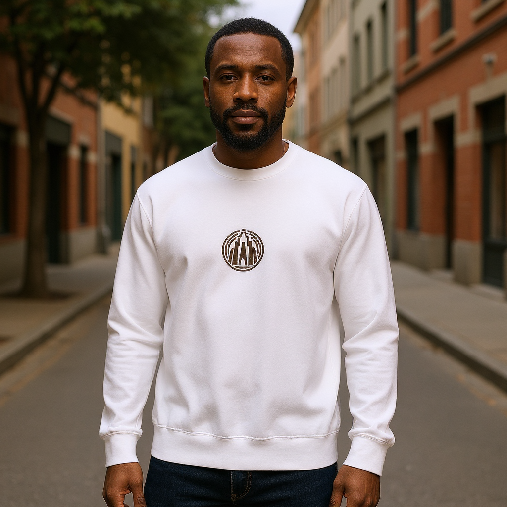 The "Cornerstone" Premium Crew | Luxury Fleece