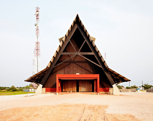 Church of the Assumption: Tropical Transcendence Location: Assinie-Mafia, Ivory Coast