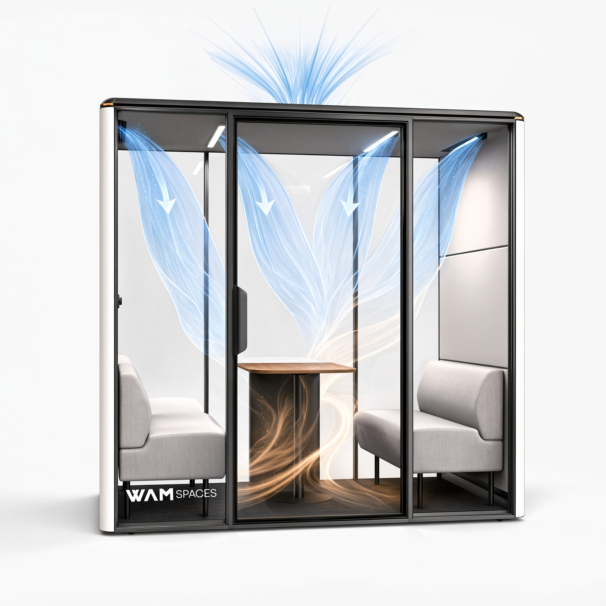ventilated meeting cabin wamspaces