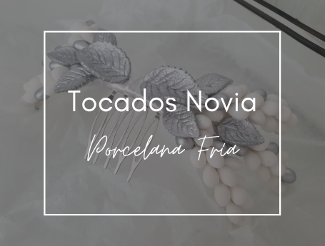 Tocados de Porcelana Fría para Novia