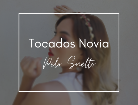 portada tocados para novias pelo suelto