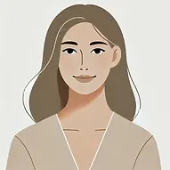 DALL·E 2025-03-04 14.34.08 - Minimalist clipart illustration of a woman with a warm and ap