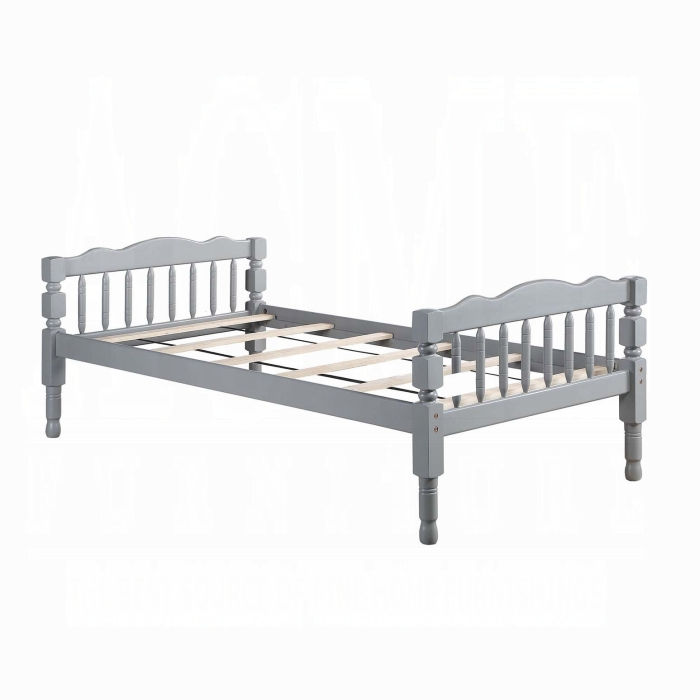 Thumbnail: Blue bunk bed twin/twin