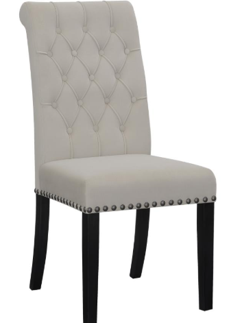 Thumbnail: 5 Piece dining set in black and white