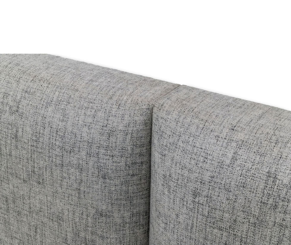 Thumbnail: 3 Piece gray fabric bedroom set