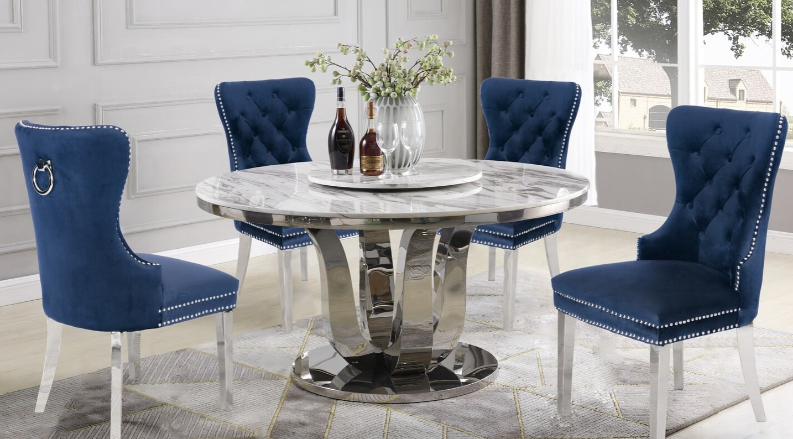 Thumbnail: 5 Piece dining set in gray