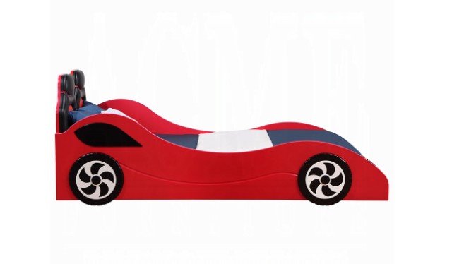 Thumbnail: White Car Bed Twin 