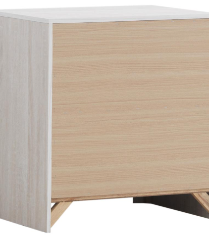 Thumbnail: 4 Piece bedroom set brown oak