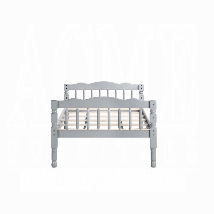 Thumbnail: Blue bunk bed twin/twin