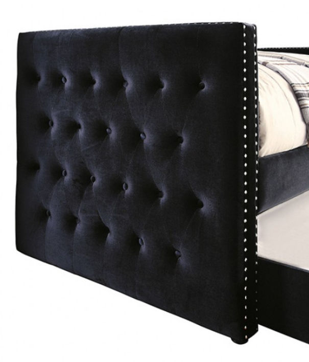 Thumbnail: Black Trundle With Bed Frame 