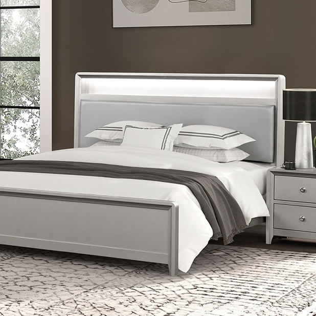 Thumbnail: Grey bed