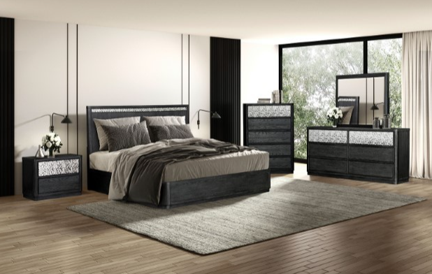 Thumbnail: Black bed