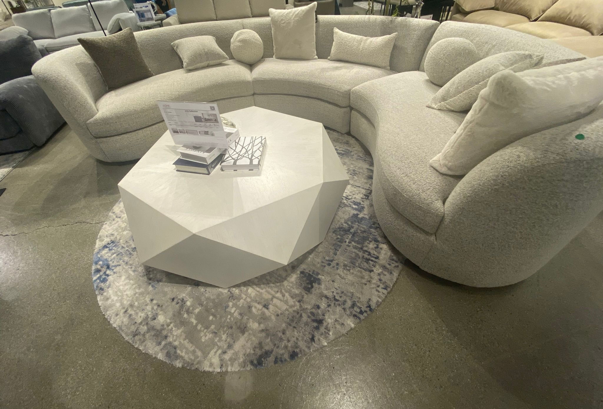 Curved sectional  $4999  Onsale for $2500 