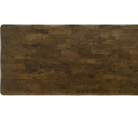 Thumbnail: 5 Piece dark brown dining set
