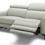Thumbnail: Modern gray leather sofa set