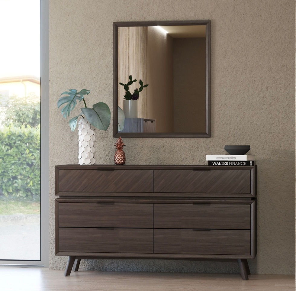 Thumbnail: 4 Piece oak bedroom set