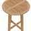 Thumbnail: 91 cm Teak bar table for outdoor patio oak