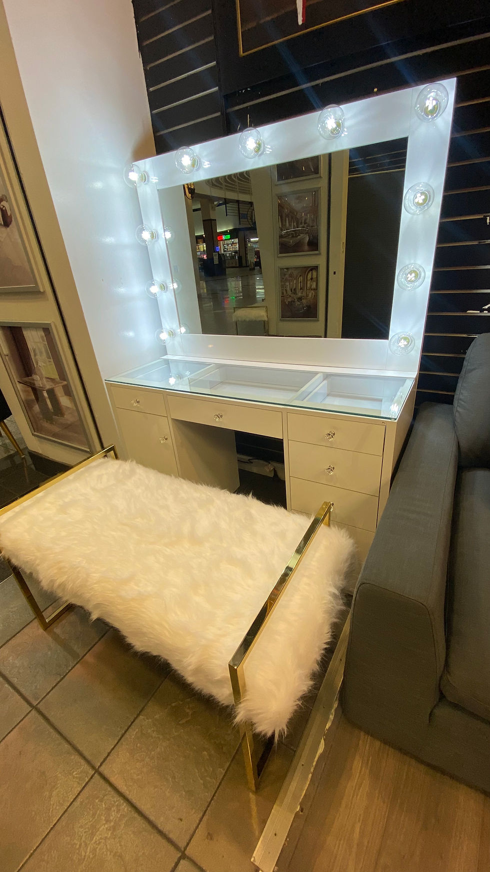 Thumbnail: White vanity Onsale for $799 