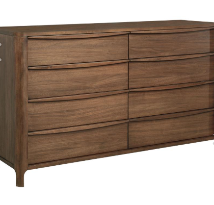 Thumbnail: 4 Piece bedroom set walnut