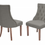 Thumbnail: 7 Piece dining set in brown and gray wood