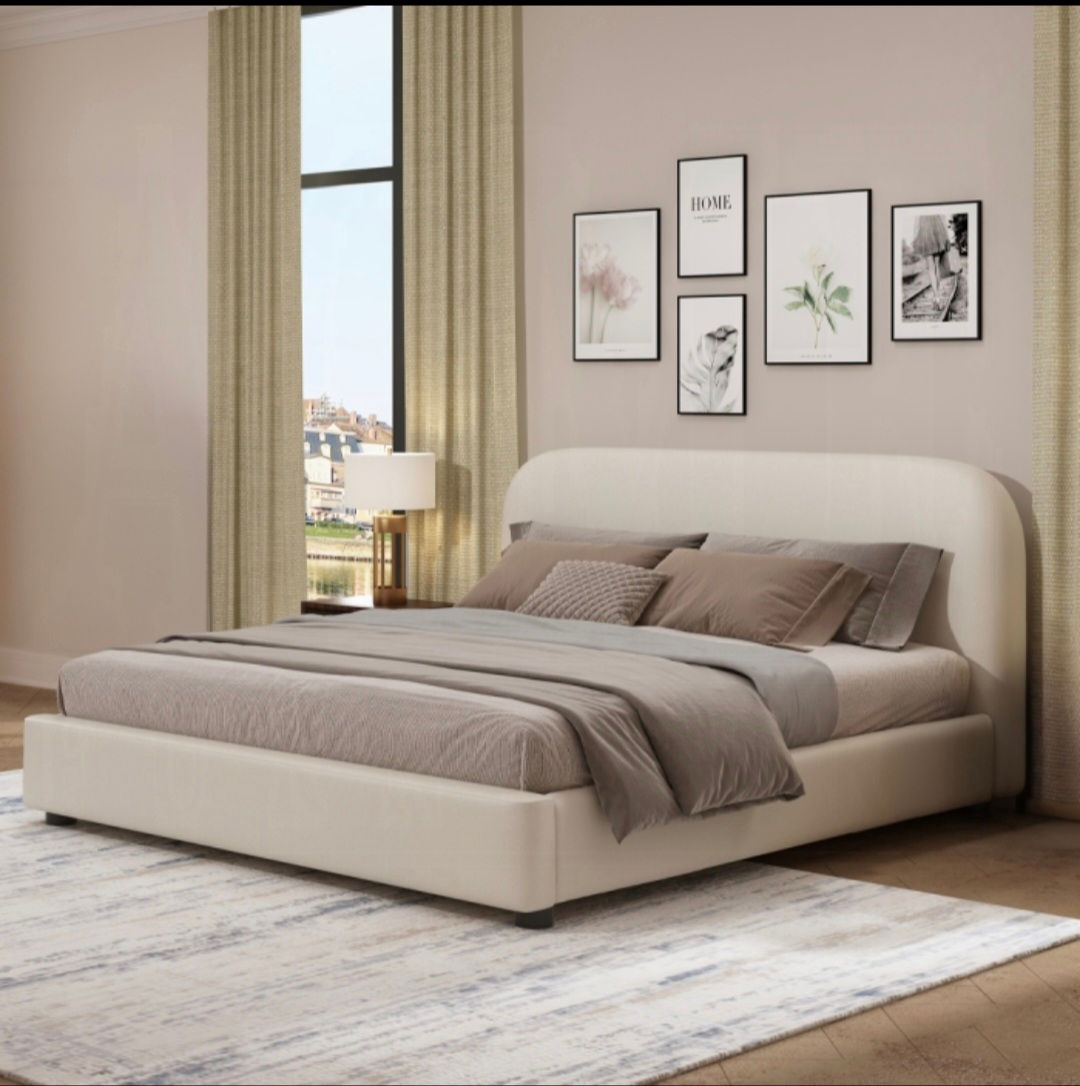 Pink bed