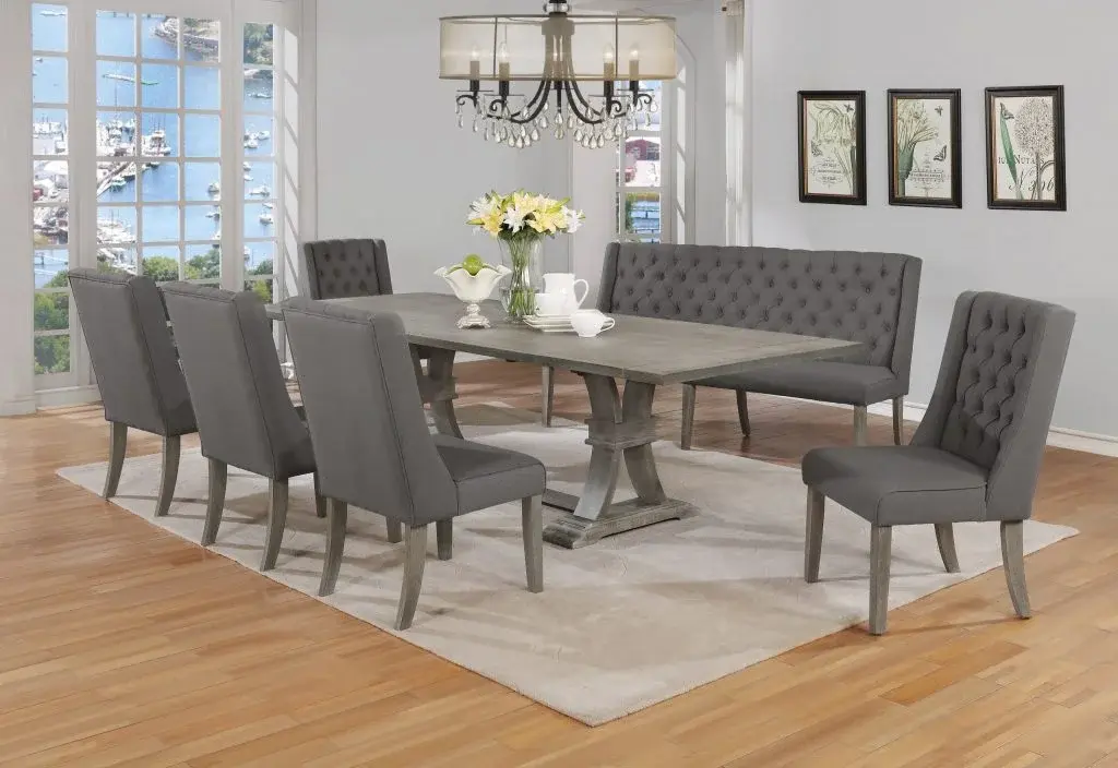 7 PCs Table + Bench