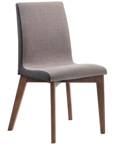 Thumbnail: 5 Piece brown and grey dining set