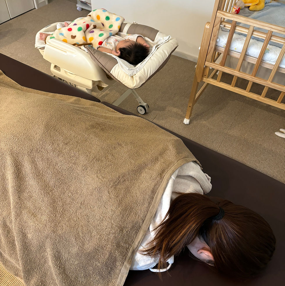 子育て世代の施術画像