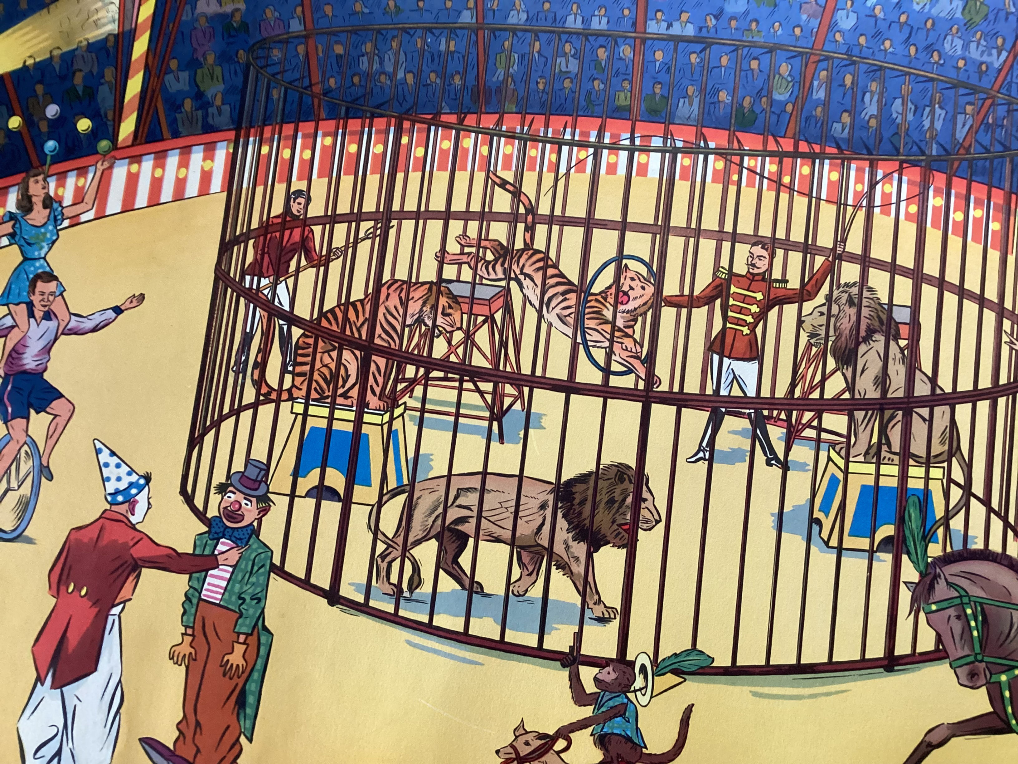 affiche scolaire rossignol au Cirque