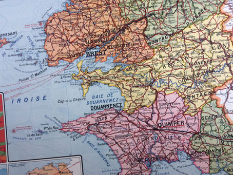 Affiches scolaires cartes Vidal Lablache scolaires anciennes