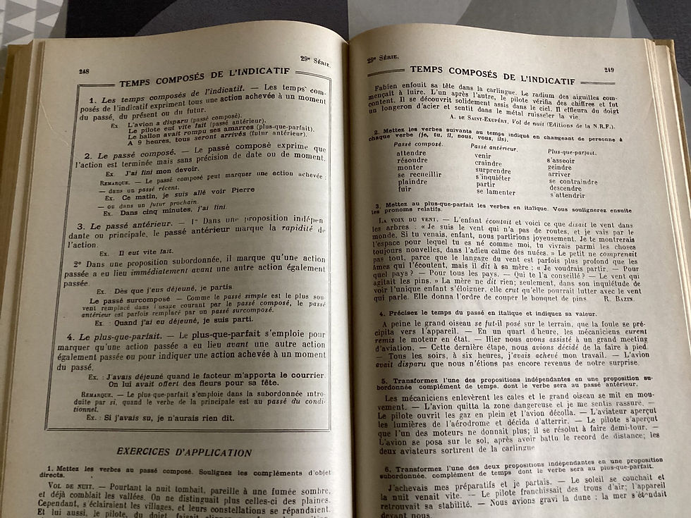 Miniature : LIVRE SCOLAIRE ANCIEN LA LANGUE FRANÇAISE