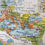 Miniature : Carte scolaire murale Monde Romain