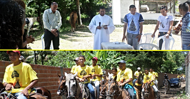 Missa do Vaqueiro aconteceu no domingo em Santa Luzia do Norte