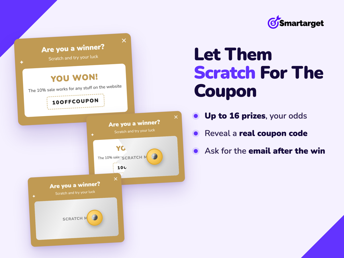 Scratch Card - Promote coupons screenshot 1