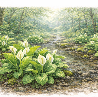 山の中で見られる環境の断片