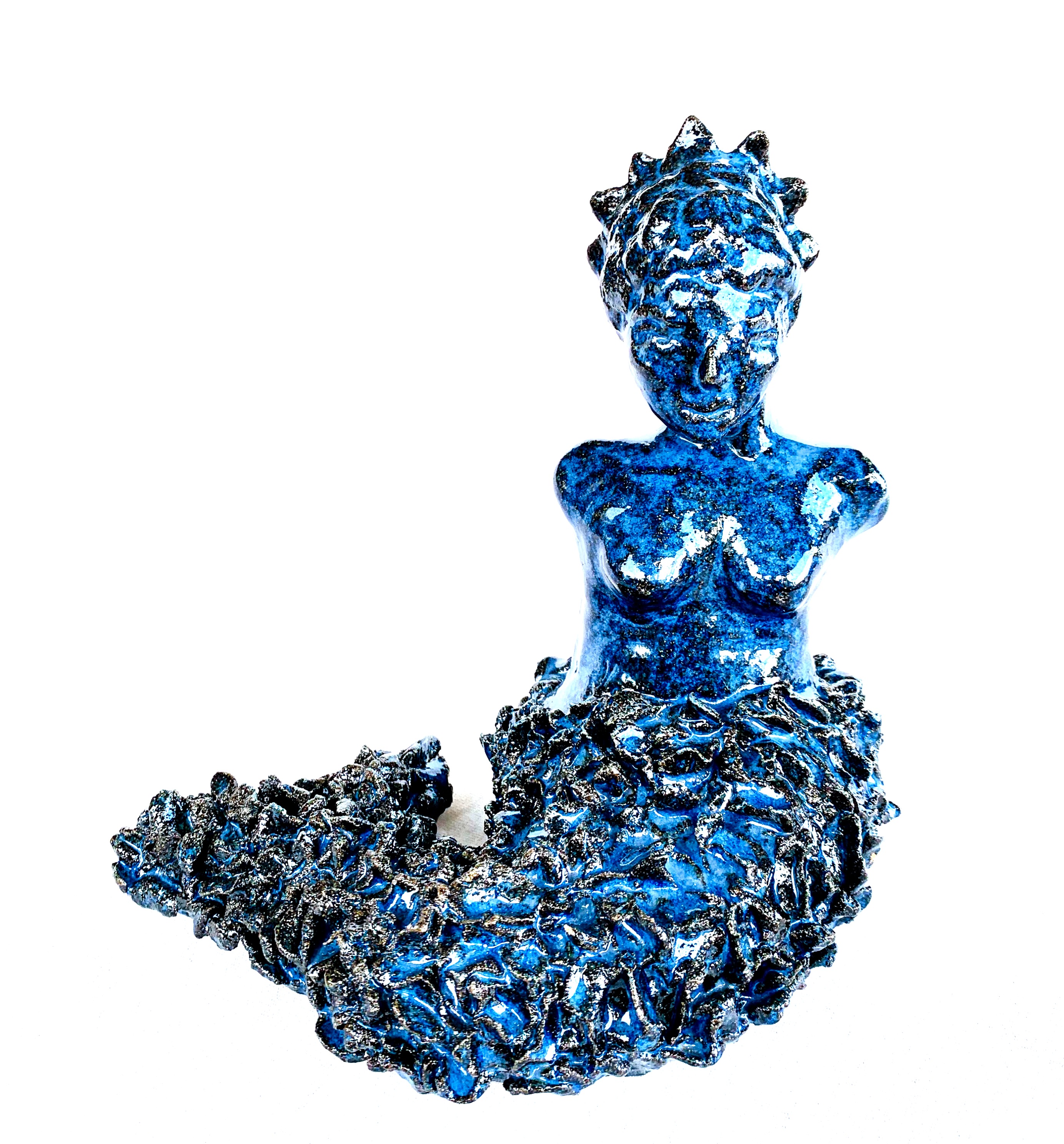 The blue mermaid