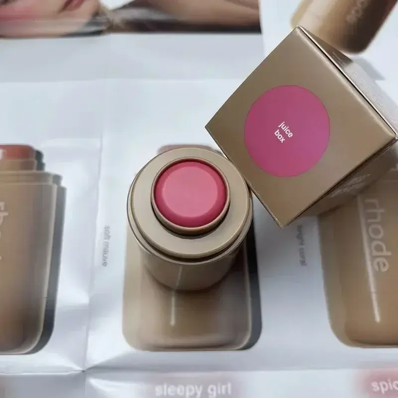 Thumbnail: Rhod Pocket Blush LIP Stick Lip and Cheek Hydrating Stick Natural Rouge Powder