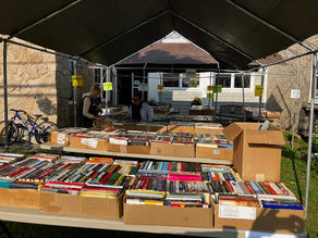 Our Annual Book Sale - Aug 30 - Sept 1