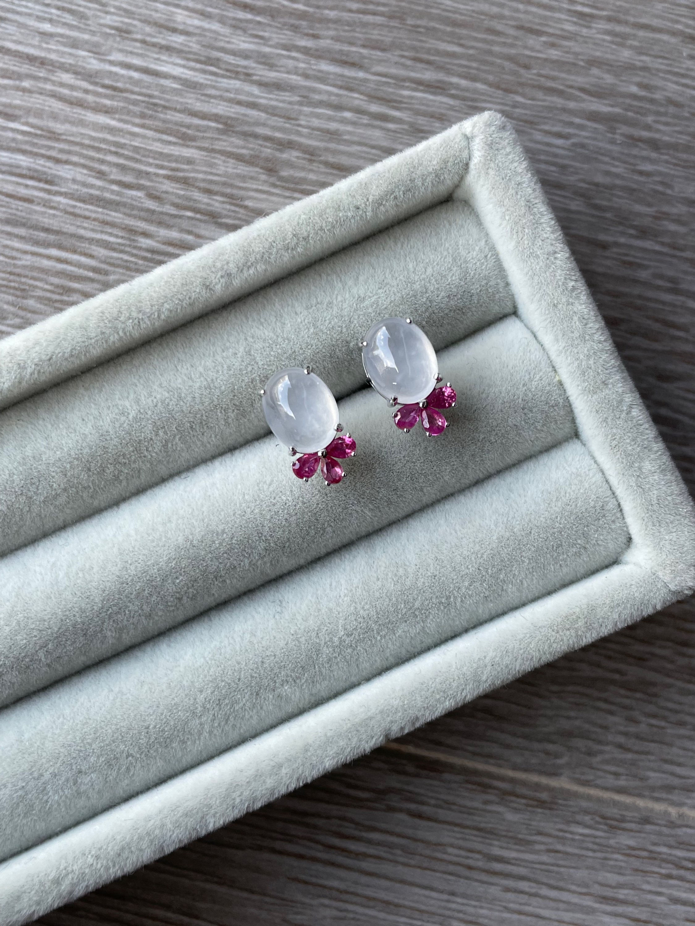 The PINK Ribbons Studs