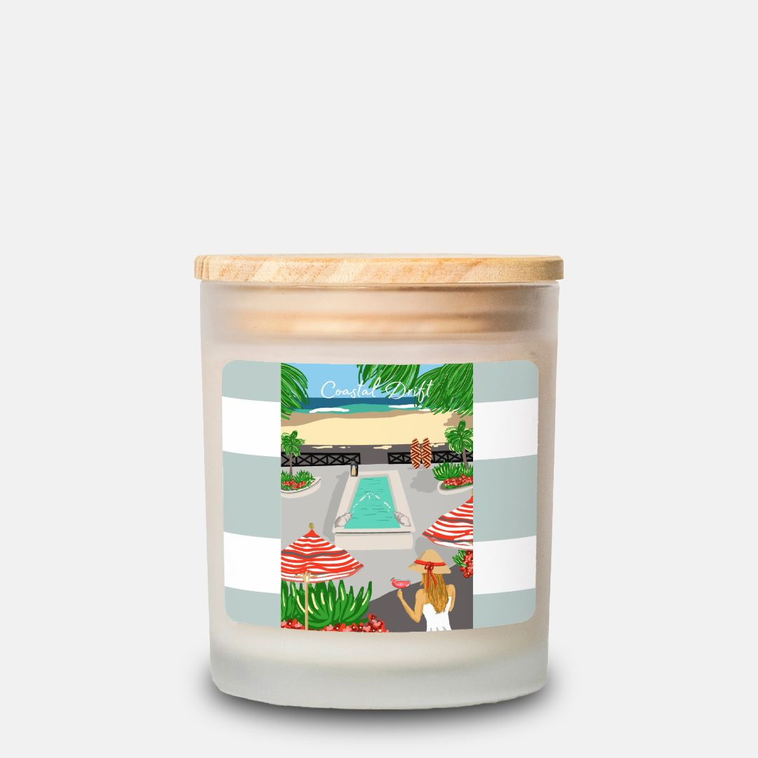 Coastal Drift Candle, Ocean Breeze Scent