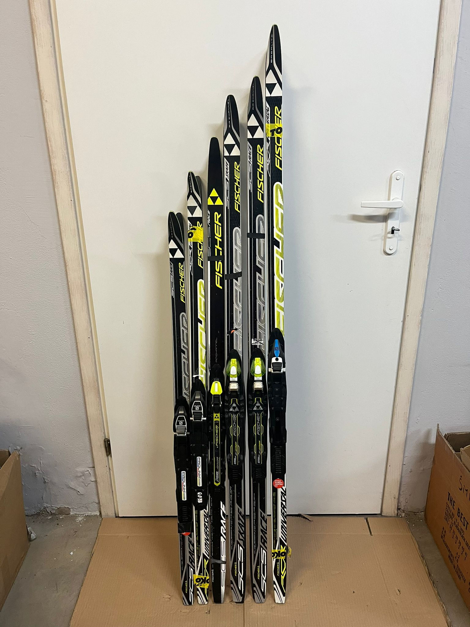 Narty biegowe JR mix bez łuski