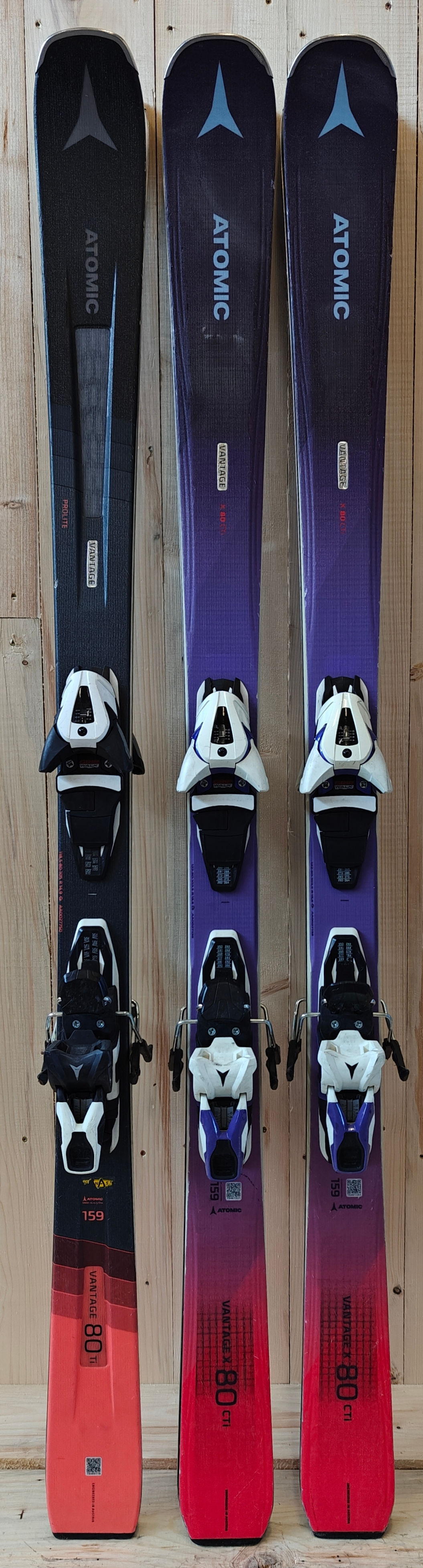 3x Narty Atomic Vantage 80 (110 euro para)